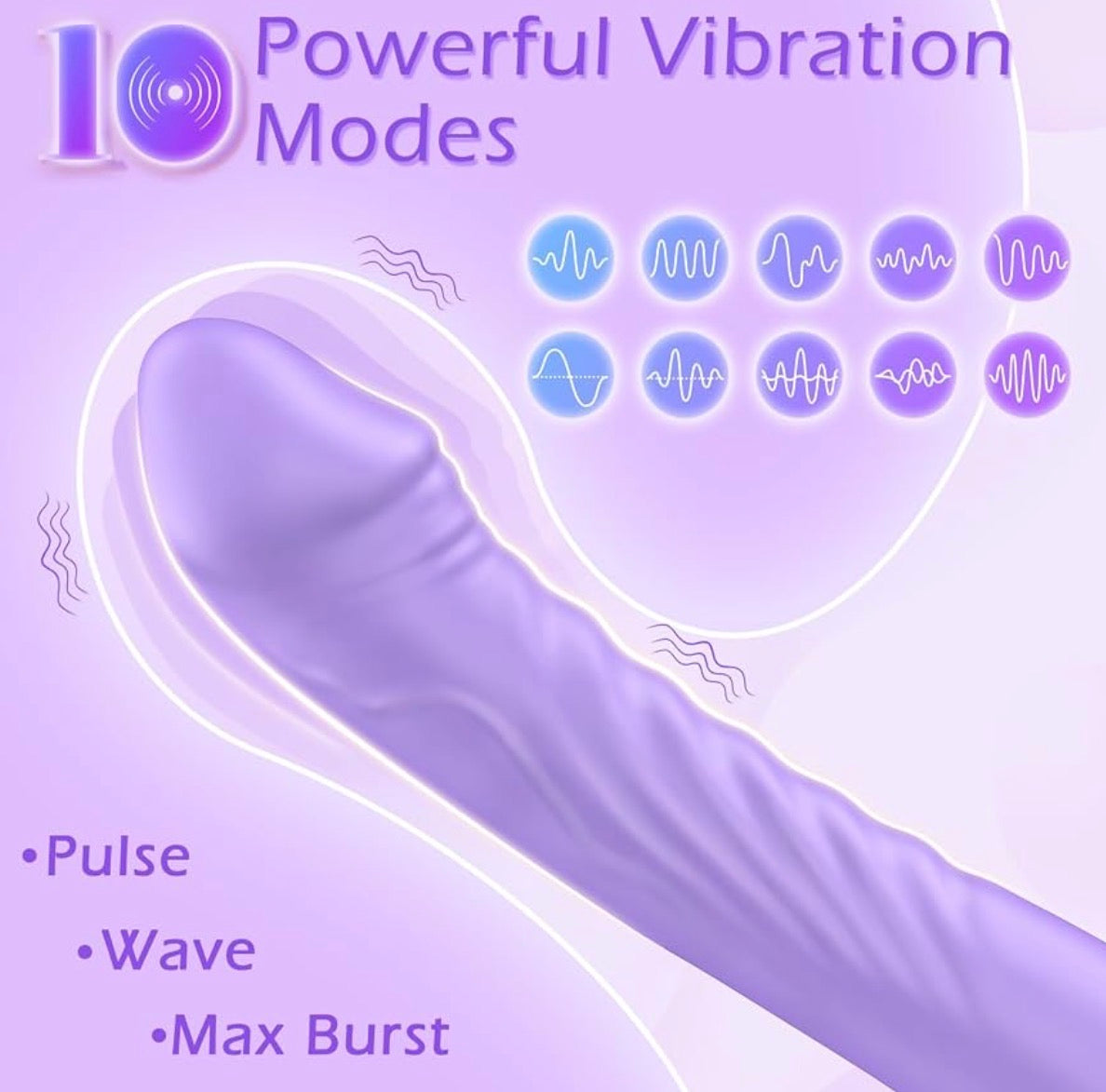 #98 G-Spot Vibrating Dildo