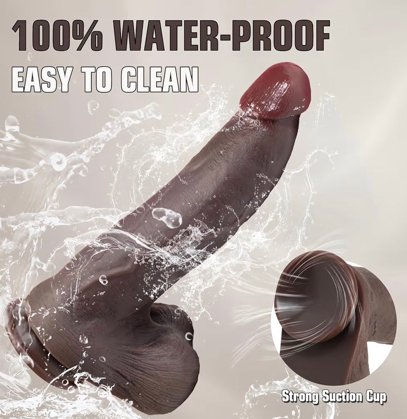 #104 13.8” Girthy Dildo