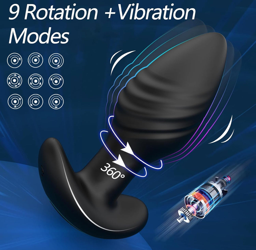 #81 Vibrating/Rotating Anal Plug
