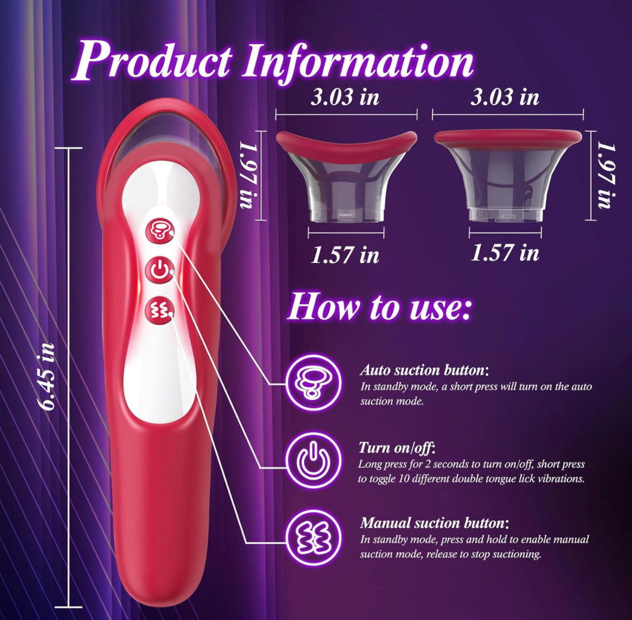 #14 Handheld Sucking Toy