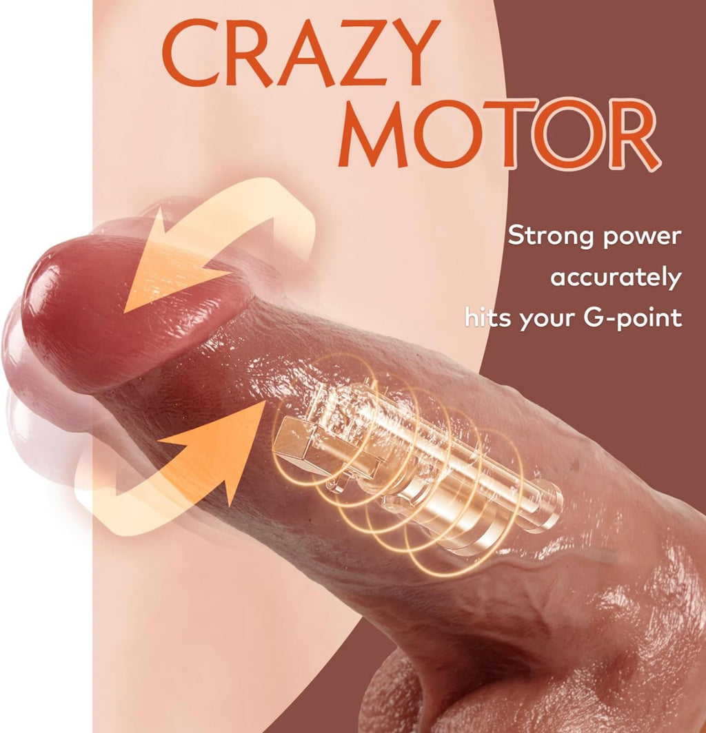 #12 Thrusting Vibrating Dildo