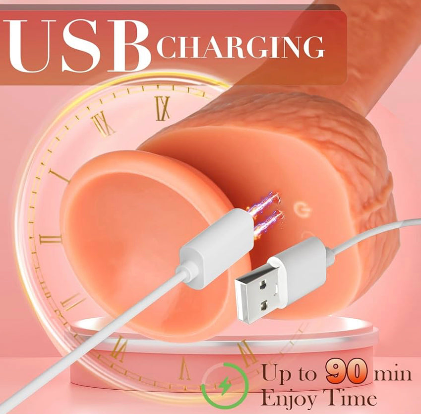 #45 Remote Control Vibrating Dildo